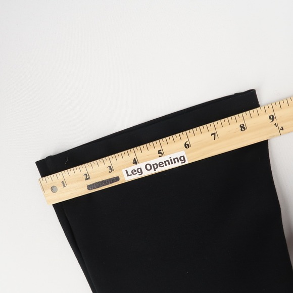 Spanx Kick Flare Ponte Pants Womens M Tall Black Pull On Stretch High Rise - Picture 7 of 12